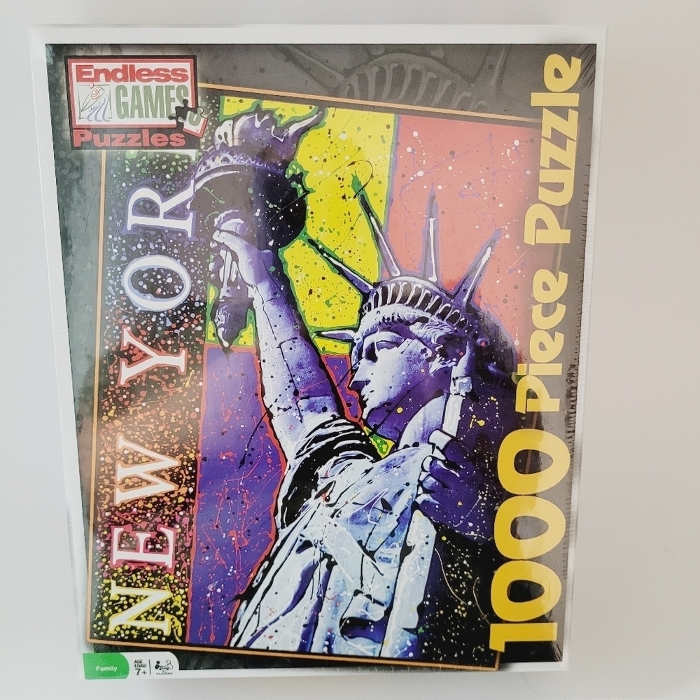 Robert Holton Pop Artist New‎ York Drizzle Art 1000 Piece Puzzle Sealed